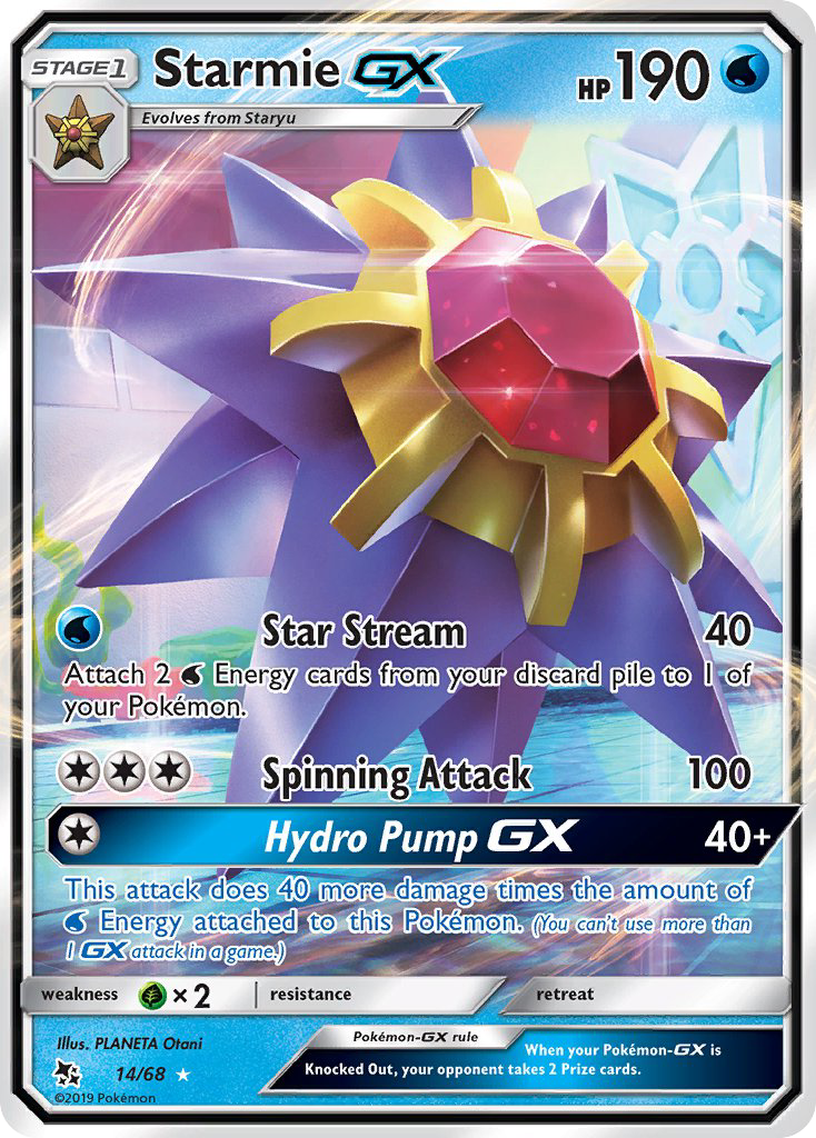 Starmie GX - Pokémon TCG Card