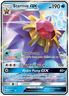 Starmie GX - pokemon TCG Card