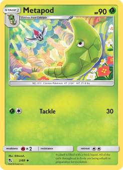 Metapod - pokemon TCG Card