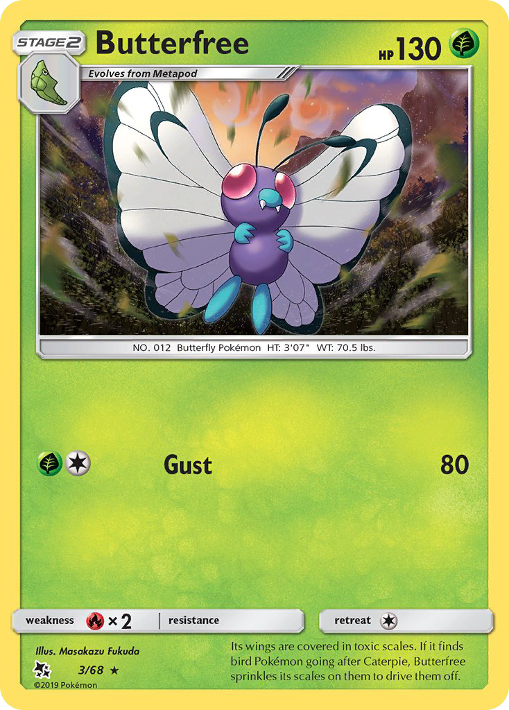 Butterfree - Pokémon TCG Card