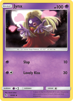 Jynx - pokemon TCG Card