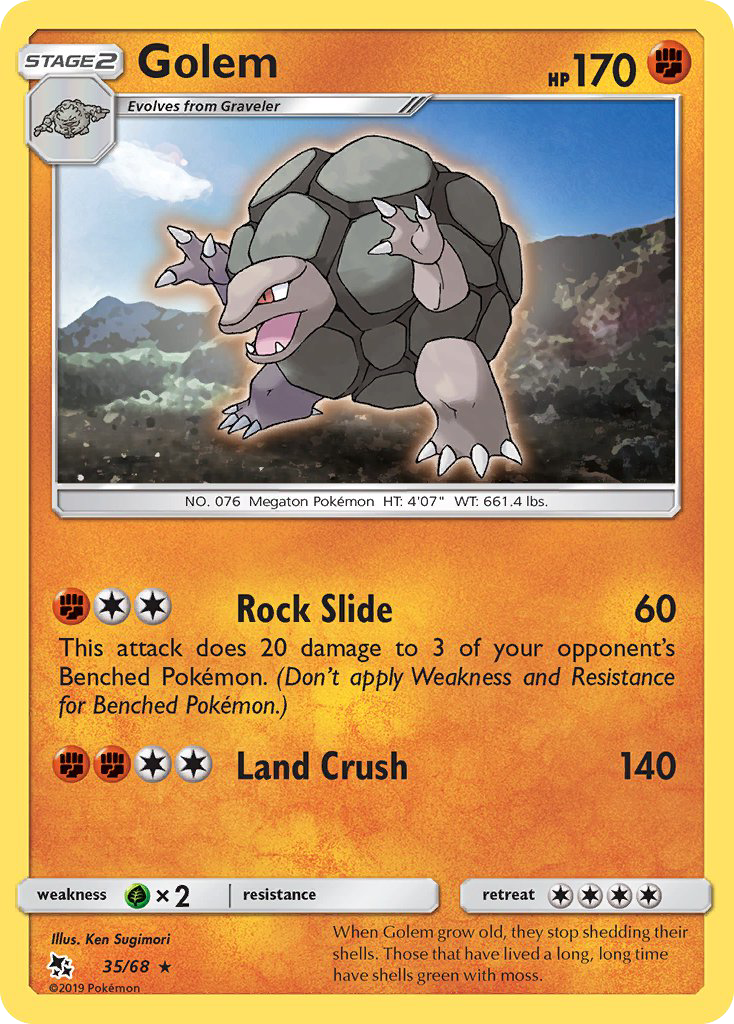 Golem - Pokémon TCG Card