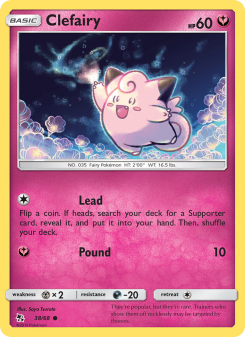 Clefairy - pokemon TCG Card
