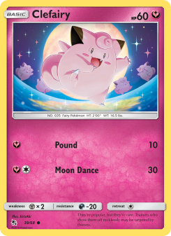 Clefairy - pokemon TCG Card