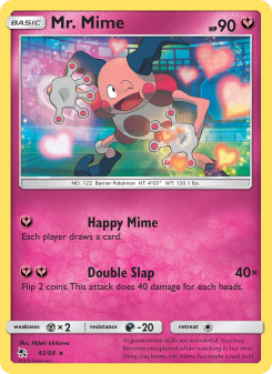 Mr. Mime - pokemon TCG Card