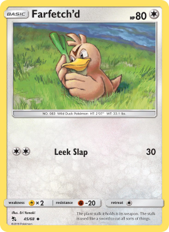 Farfetch’d - pokemon TCG Card