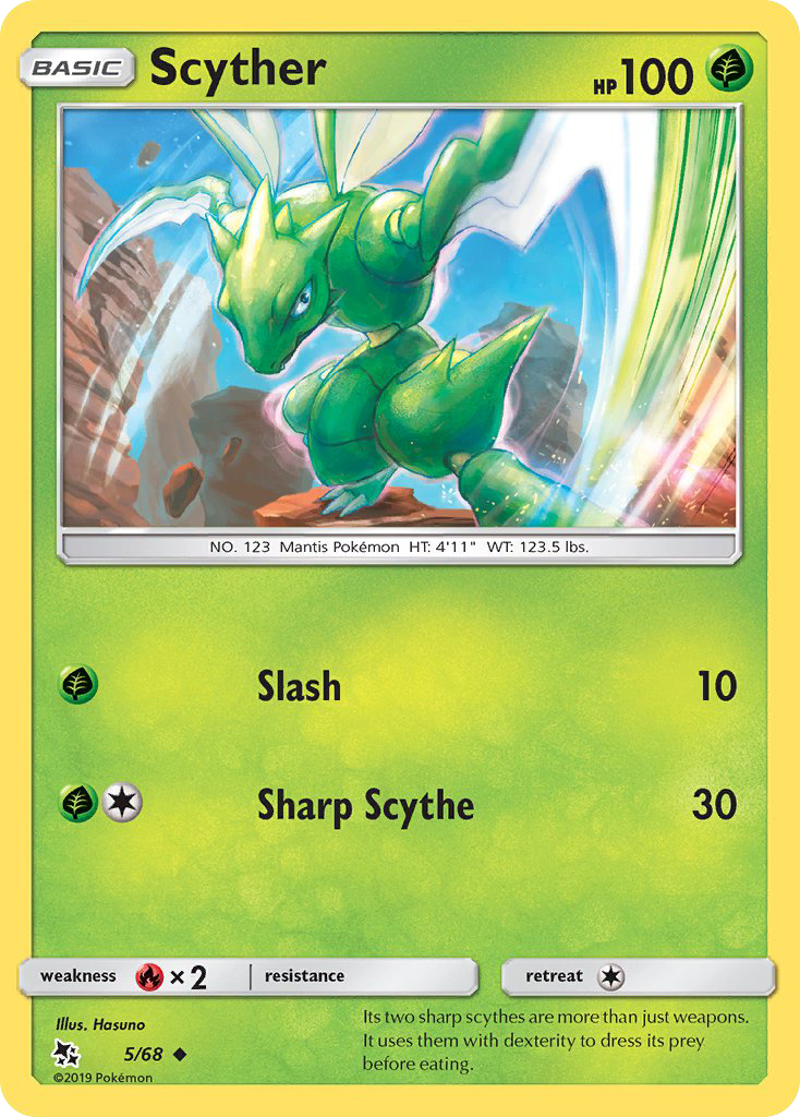 Scyther - Pokémon TCG Card