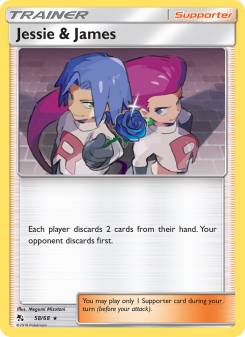 Jessie & James - pokemon TCG Card