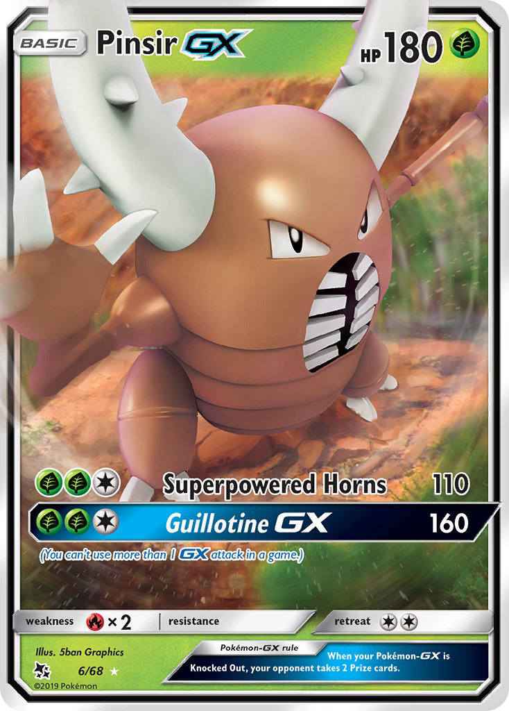 Pinsir GX - Pokémon TCG Card