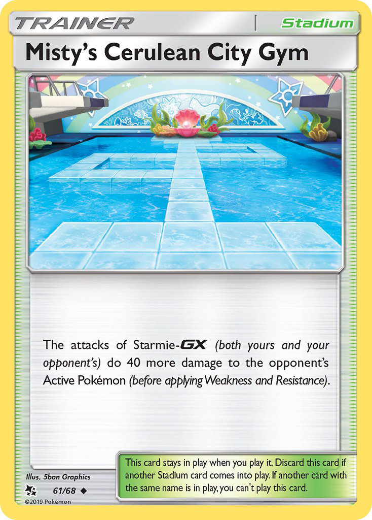 Misty’s Cerulean City Gym - Pokémon TCG Card