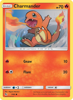 Charmander - pokemon TCG Card