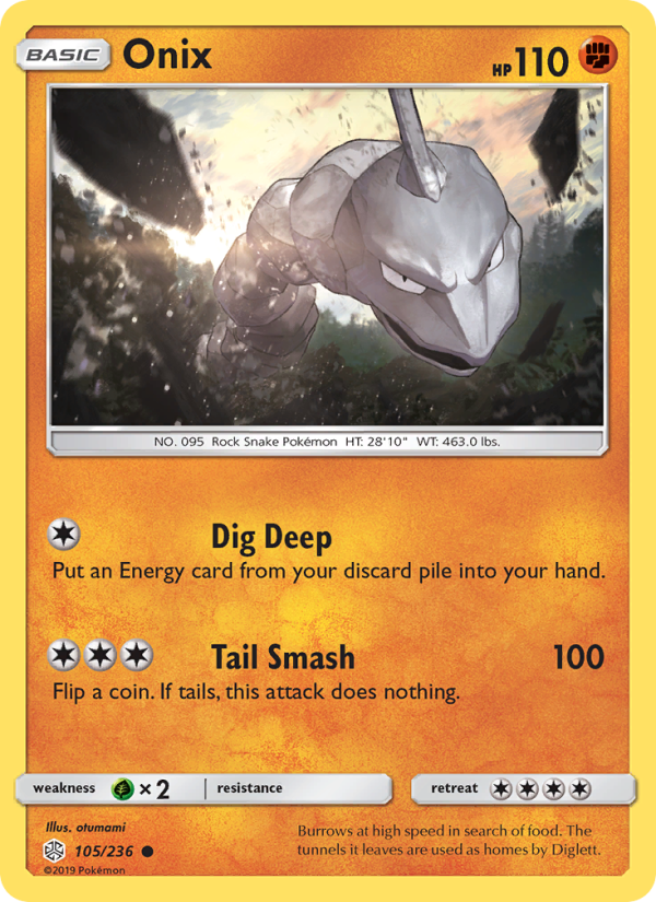 Onix - Pokémon TCG Card