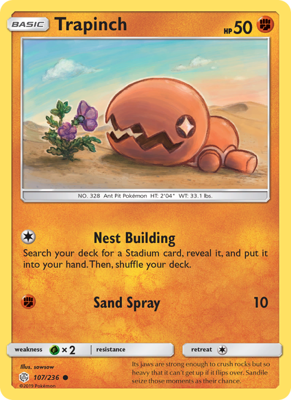 Trapinch - Pokémon TCG Card