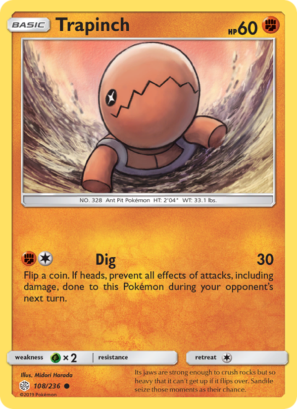 Trapinch - Pokémon TCG Card