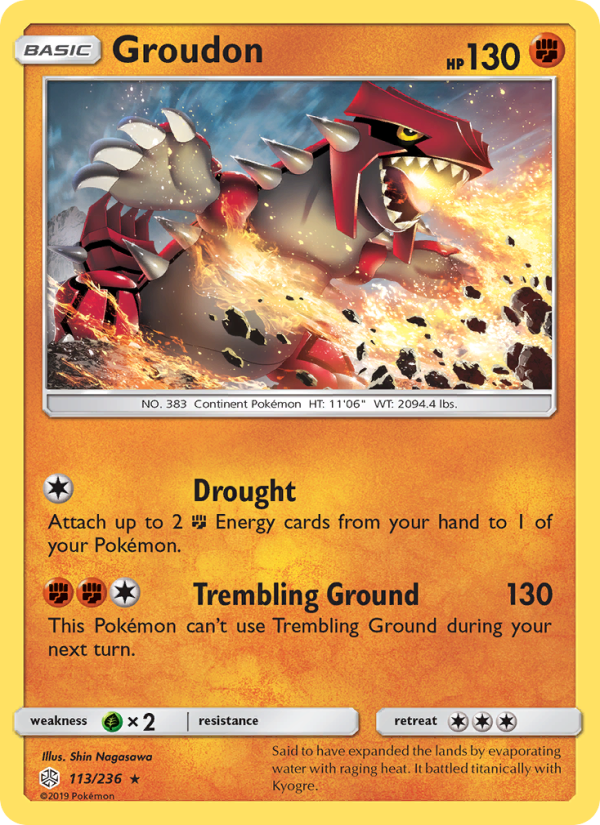 Groudon - Pokémon TCG Card