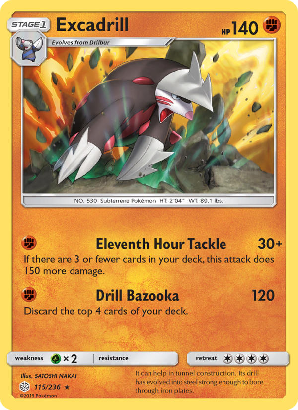 Excadrill - Pokémon TCG Card