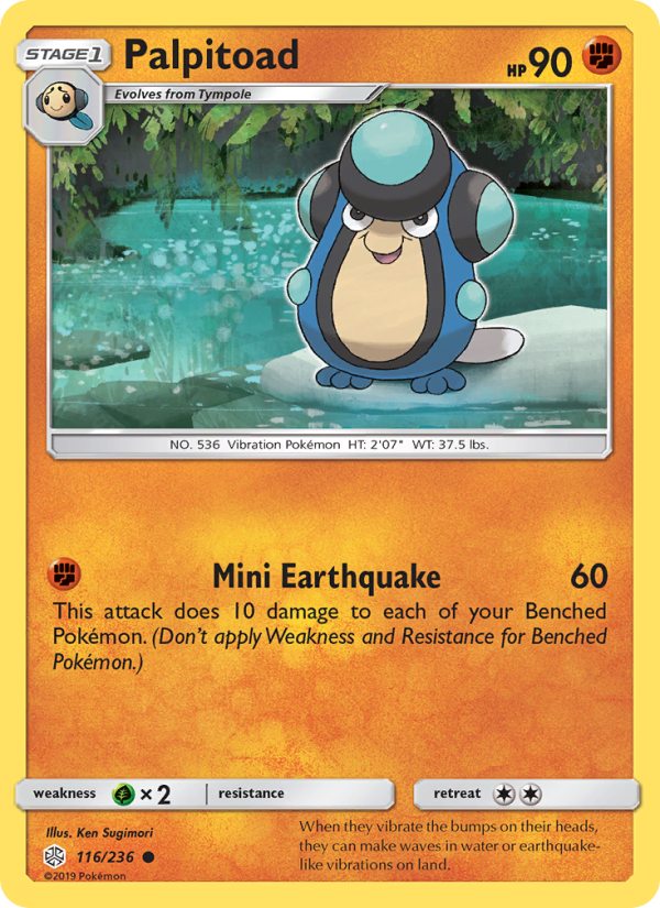Palpitoad - Pokémon TCG Card