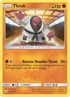 Throh - pokemon TCG Card
