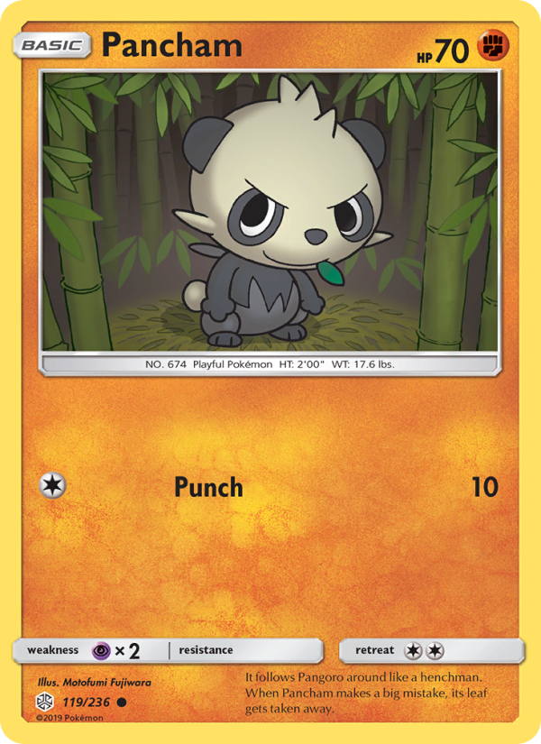 Pancham - Pokémon TCG Card