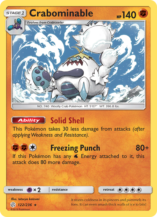 Crabominable - Pokémon TCG Card