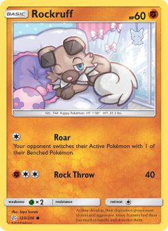 Rockruff - pokemon TCG Card