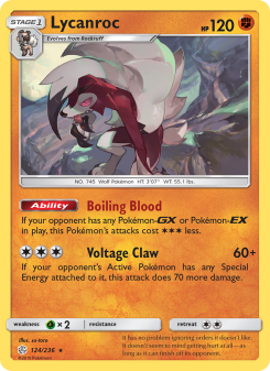 Lycanroc - pokemon TCG Card