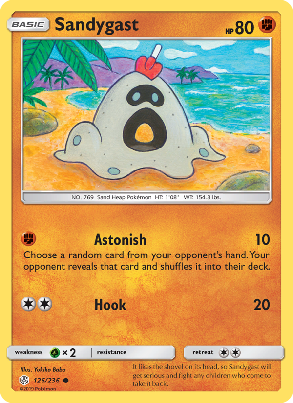 Sandygast - Pokémon TCG Card