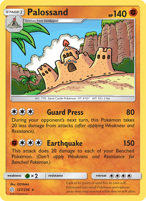 Palossand - Pokémon TCG Card
