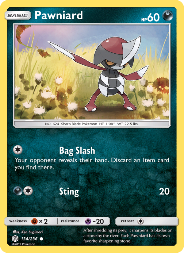 Pawniard - Pokémon TCG Card