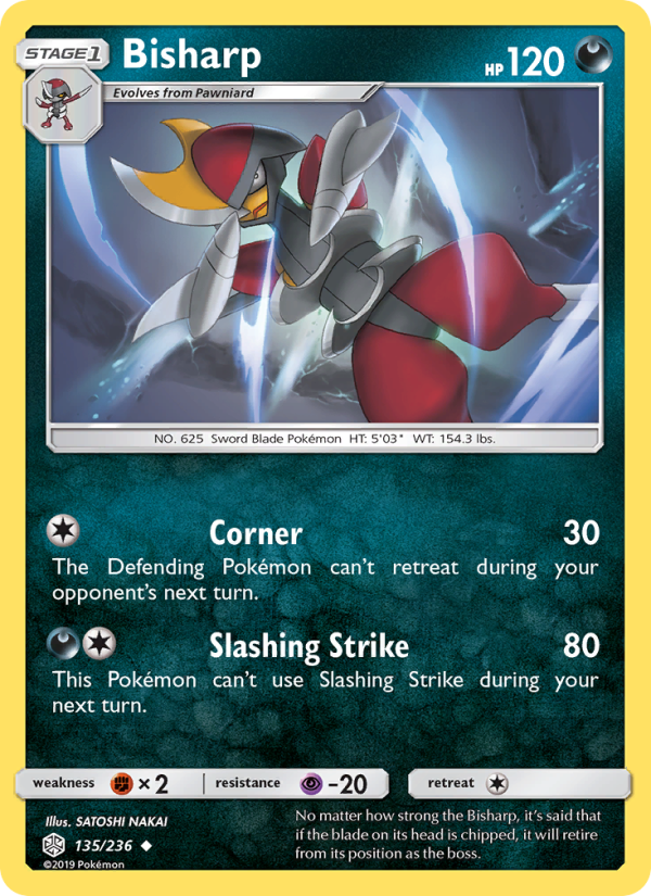 Bisharp - Pokémon TCG Card