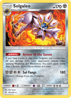Solgaleo - pokemon TCG Card