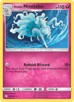 Alolan Ninetales - pokemon TCG Card