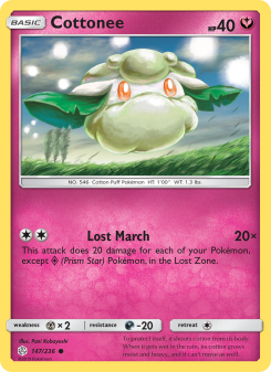 Cottonee - pokemon TCG Card