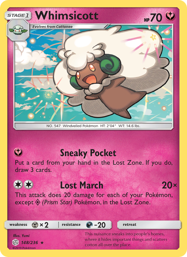 Whimsicott - Pokémon TCG Card