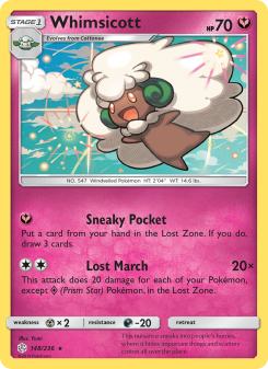 Whimsicott - pokemon TCG Card