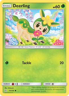 Deerling - pokemon TCG Card