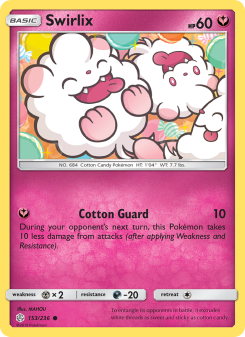 Swirlix - pokemon TCG Card