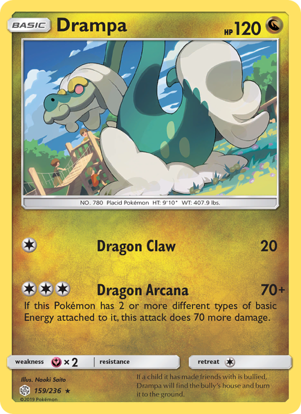 Drampa - Pokémon TCG Card