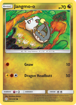 Jangmo-o - pokemon TCG Card