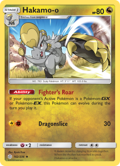 Hakamo-o - pokemon TCG Card
