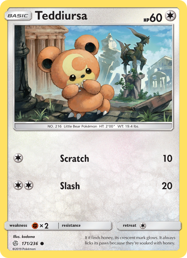Teddiursa - Pokémon TCG Card