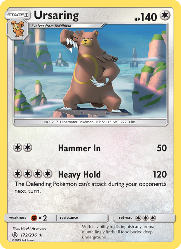 Ursaring - Pokémon TCG Card