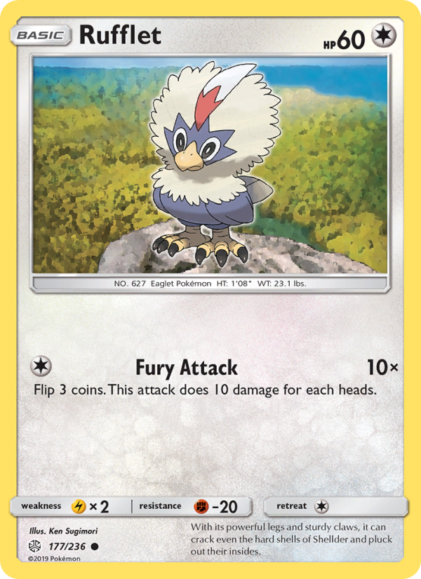 Rufflet - Pokémon TCG Card