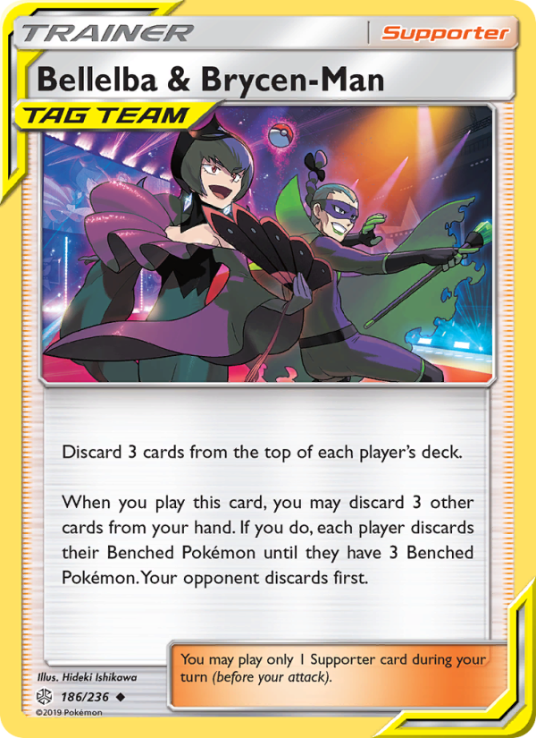 Bellelba & Brycen-Man - Pokémon TCG Card