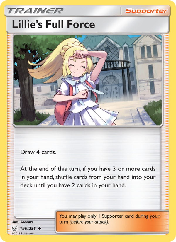 Lillie’s Full Force - Pokémon TCG Card