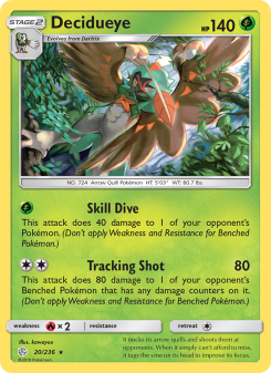 Decidueye - pokemon TCG Card