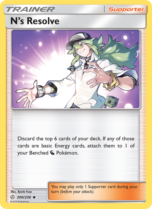 N’s Resolve - Pokémon TCG Card