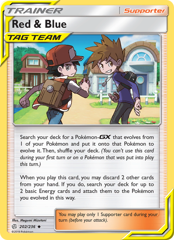 Red & Blue - Pokémon TCG Card