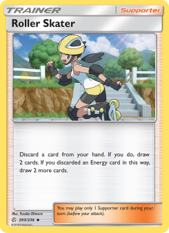 Roller Skater - pokemon TCG Card