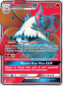 Volcarona GX - pokemon TCG Card